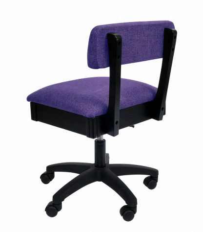 Royal Purple Hydraulic Sewing Chair - Image 2