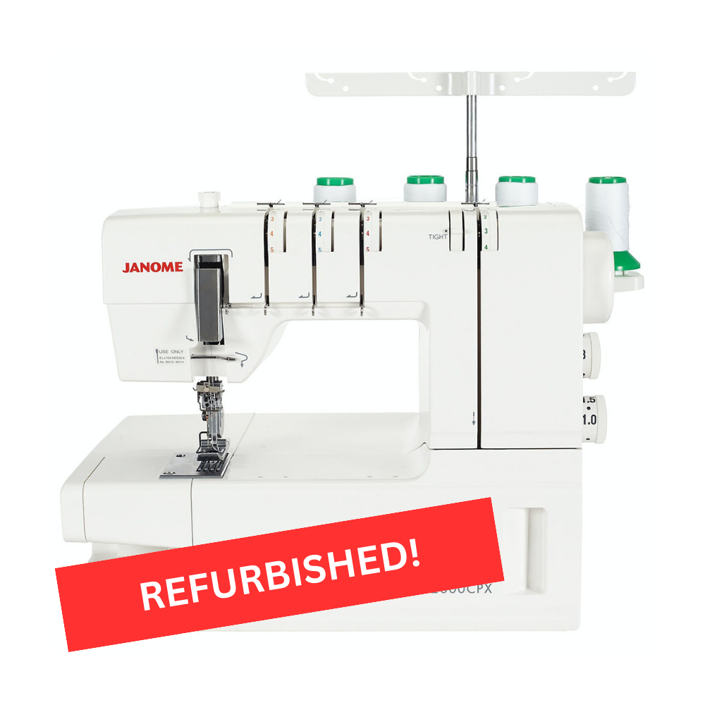Janome CoverPro 2000CPX Refurbished Sewing and Vacuum Authority