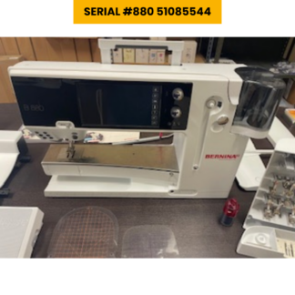 Certified Pre-Owned Bernina 880 51085544 Machine